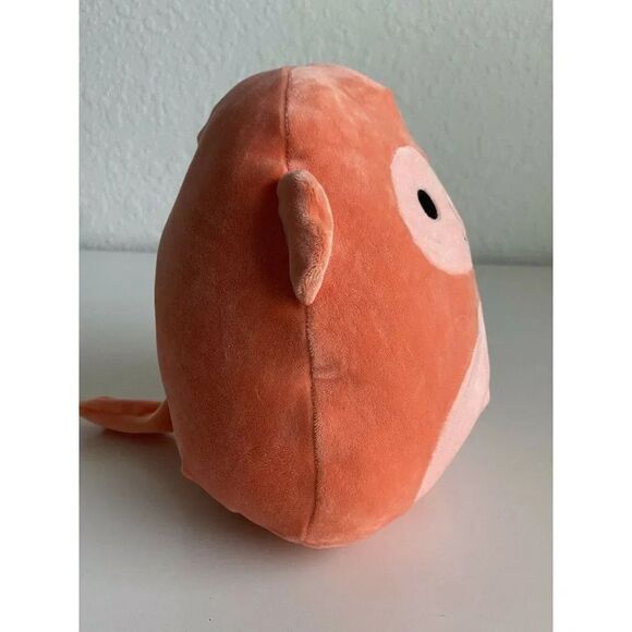 Squishmallow Elton The Monkey Orange 8 Inches Soft Plush Kellytoy 2018 New - Picture 6 of 6